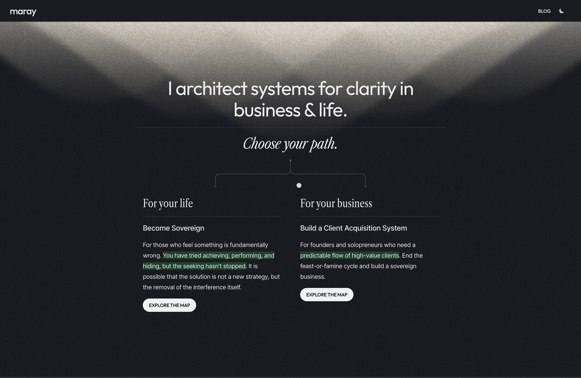 Maray AI Webflow version