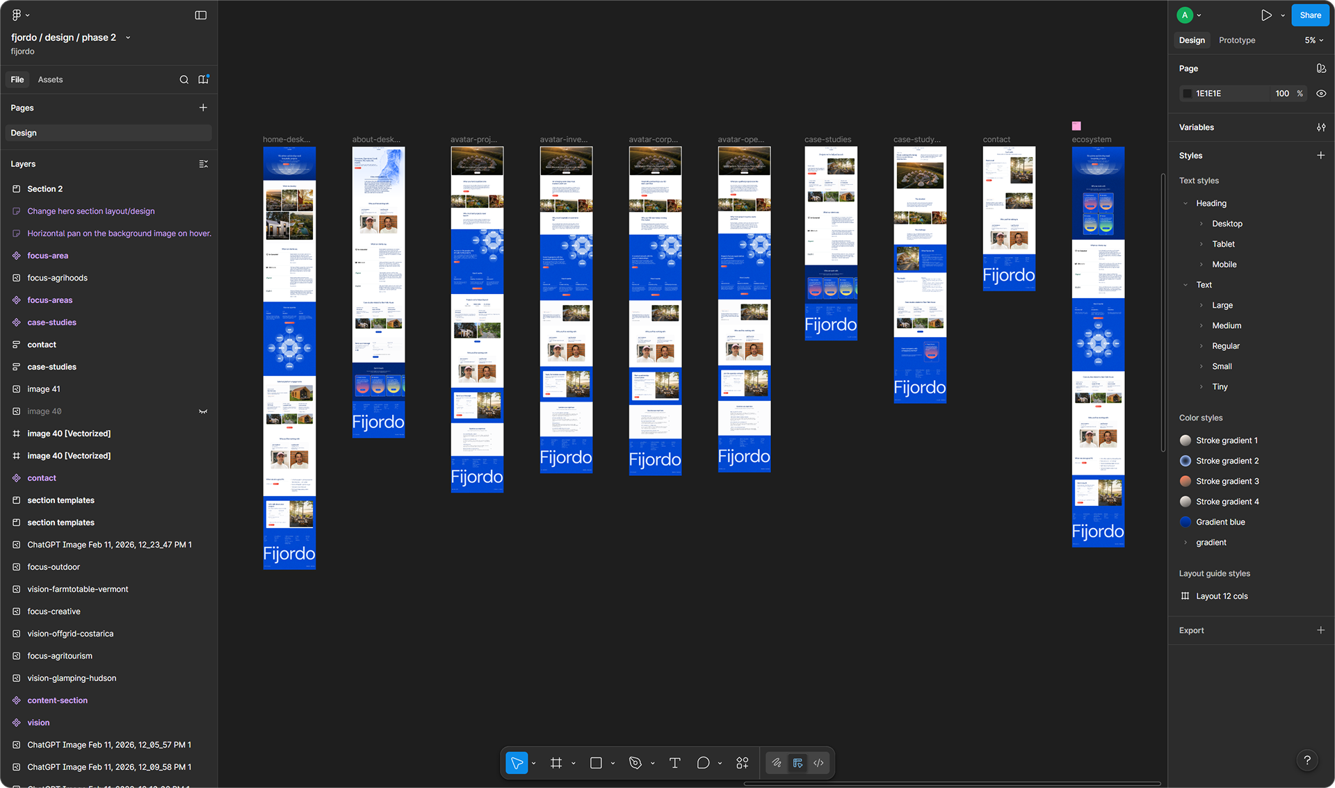 Fijordo website built with Claude Code